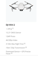 Load image into Gallery viewer, Mavic Mini 2 Fly More Combo